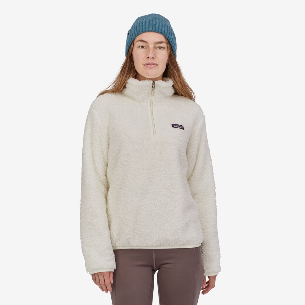 Patagonia Cream Half-Zip Fleece Pullover